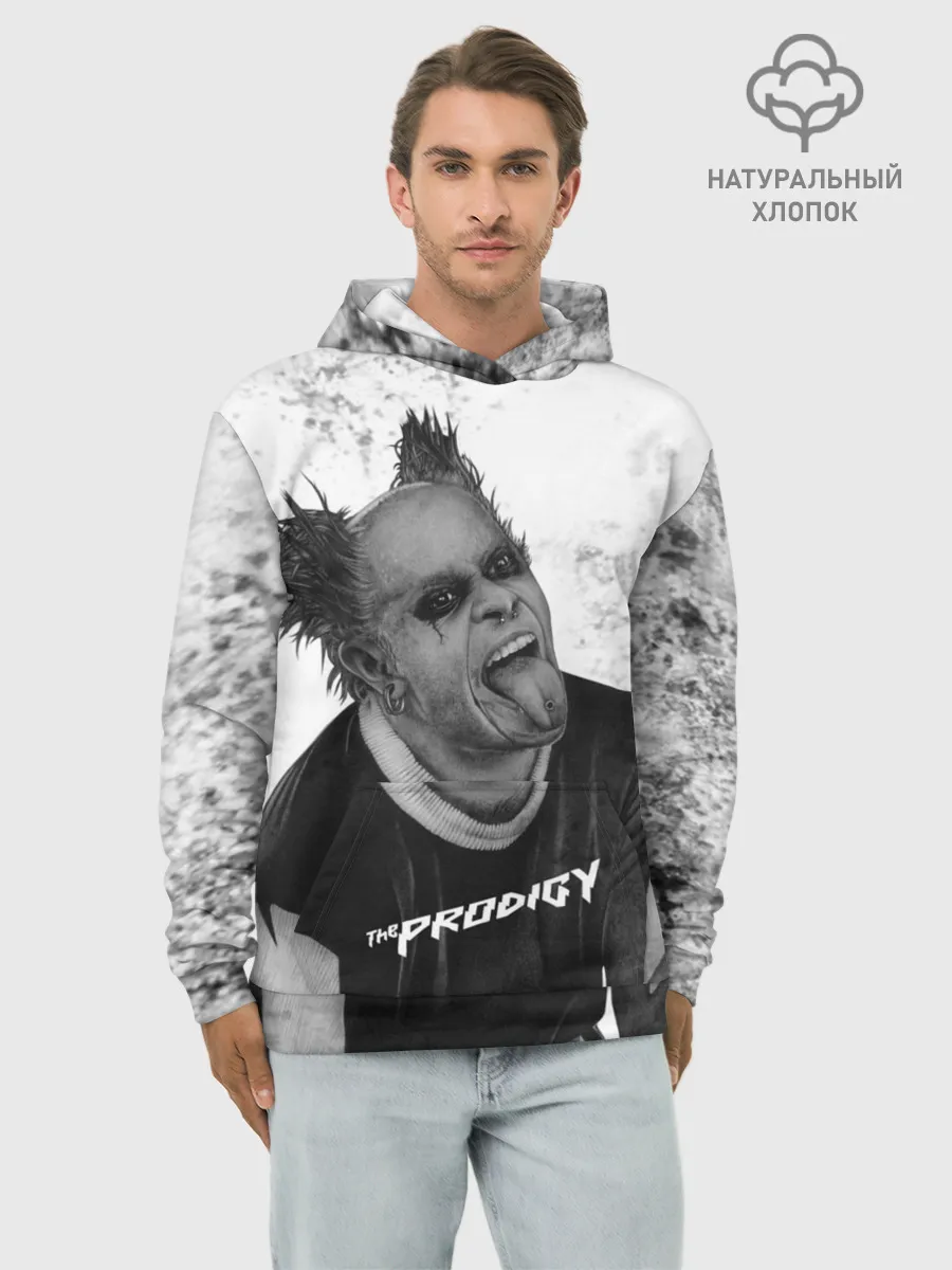 Худи мужской база хлопок / THE PRODIGY | ПРОДИДЖИ
