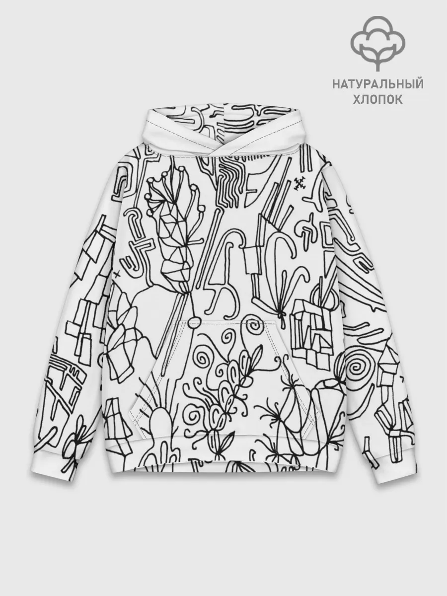 Худи мужской база хлопок / Точка воображения