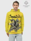 Худи мужской база хлопок / Большой куш. Snatch