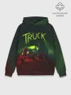 Худи мужской база хлопок / Truck neon