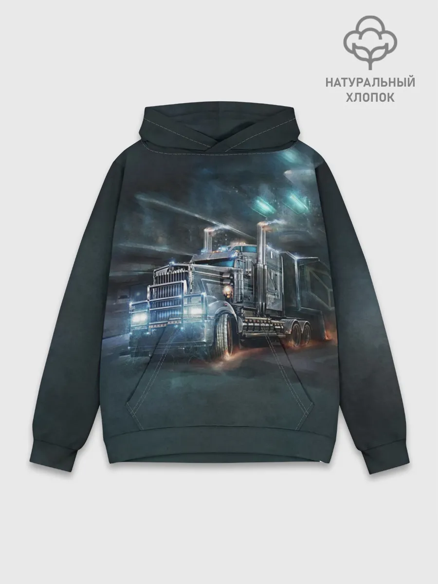 Худи мужской база хлопок / Neo truck