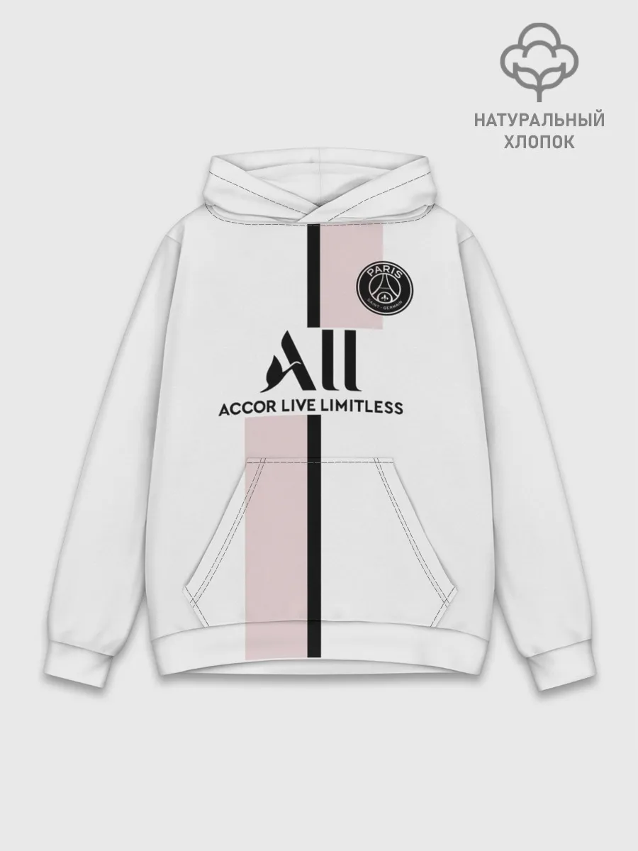Худи мужской база хлопок / Неймар ПСЖ