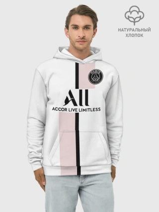 Худи мужской база хлопок / Неймар ПСЖ