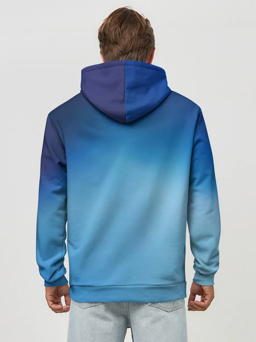 Худи мужской база хлопок / Пикник в руках Великана