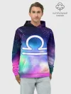 Худи мужской база хлопок / Весы / Libra, Знак зодиака