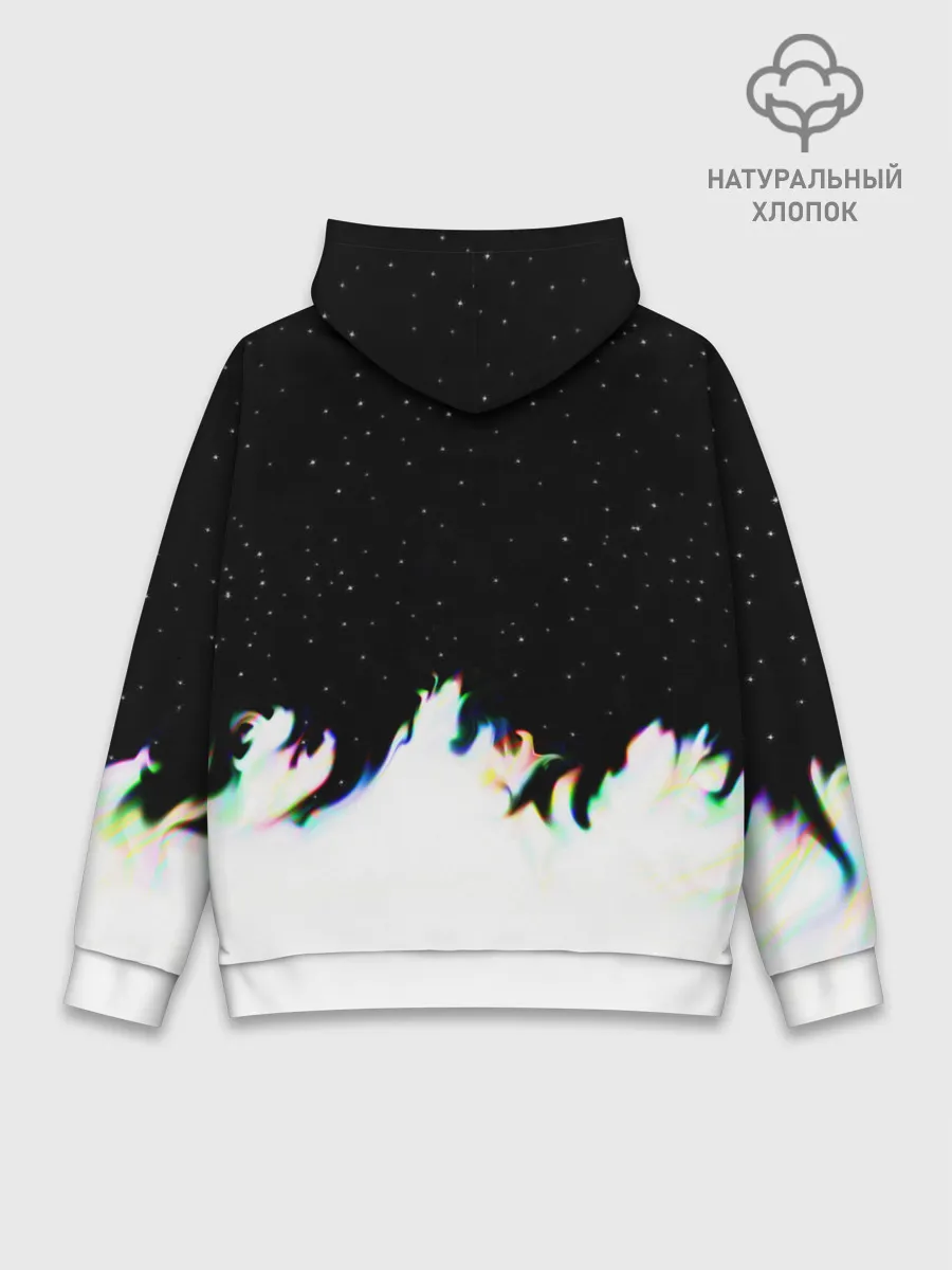 Худи мужской база хлопок / Затерянный в космосе