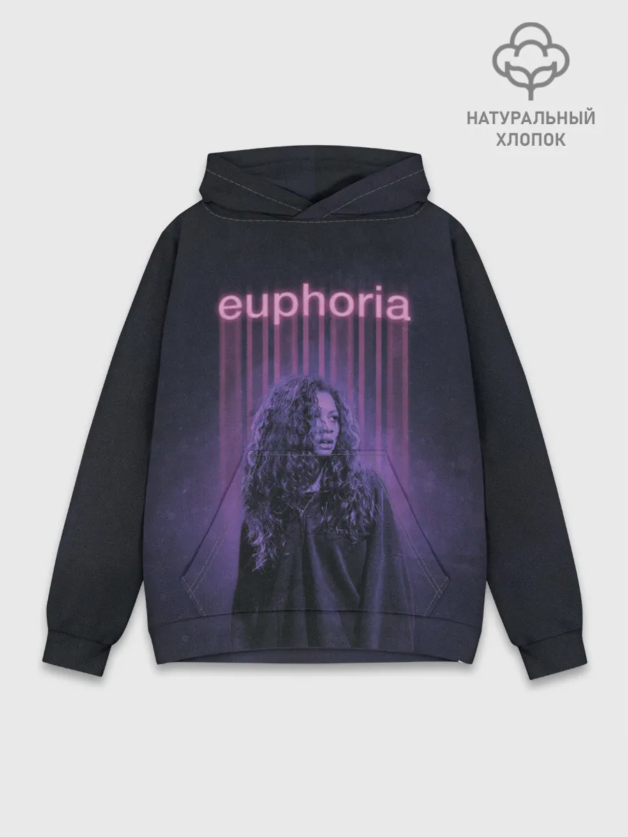 Худи мужской база хлопок / Зендея