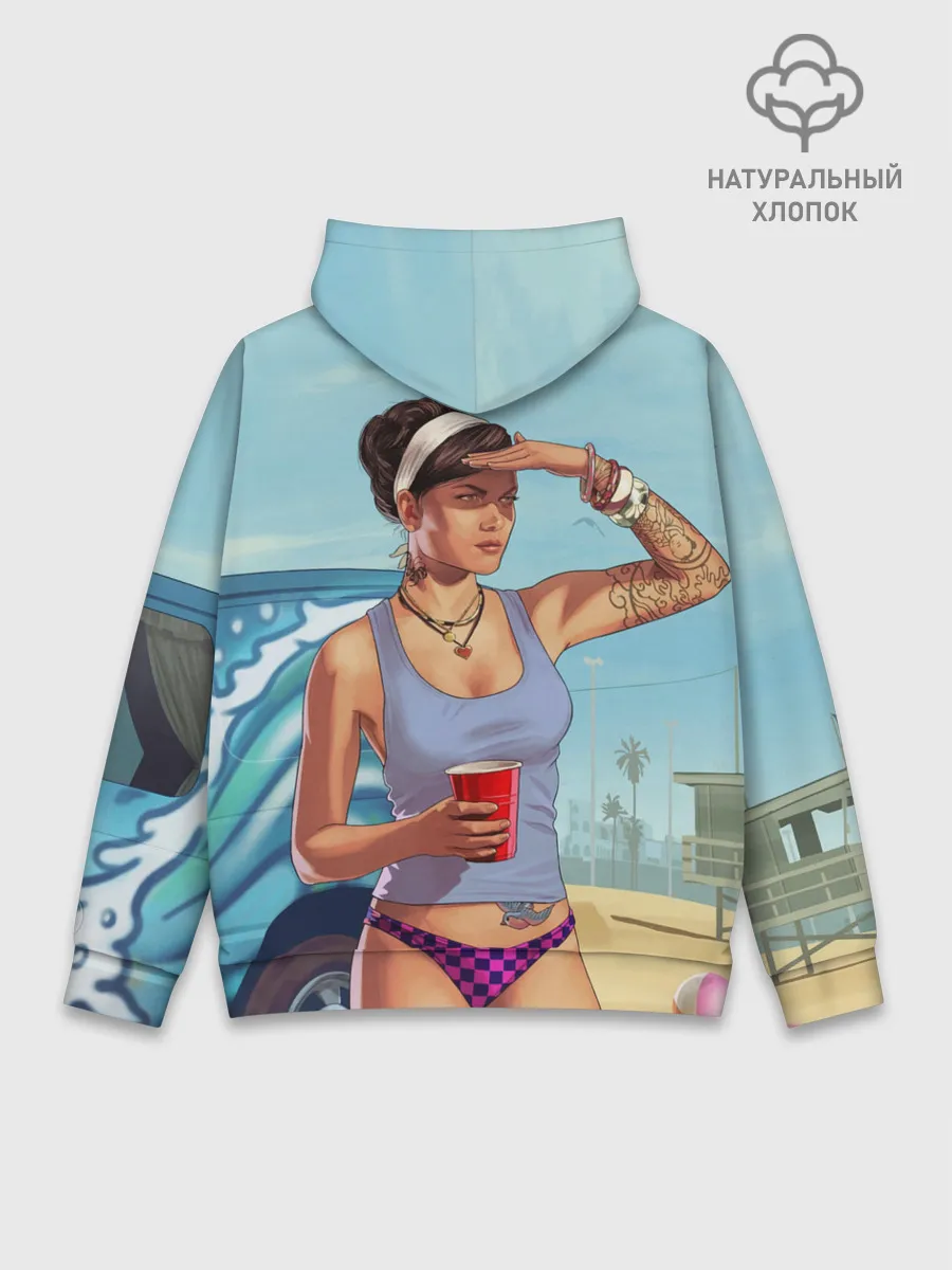 Худи мужской база хлопок / girl with coffee