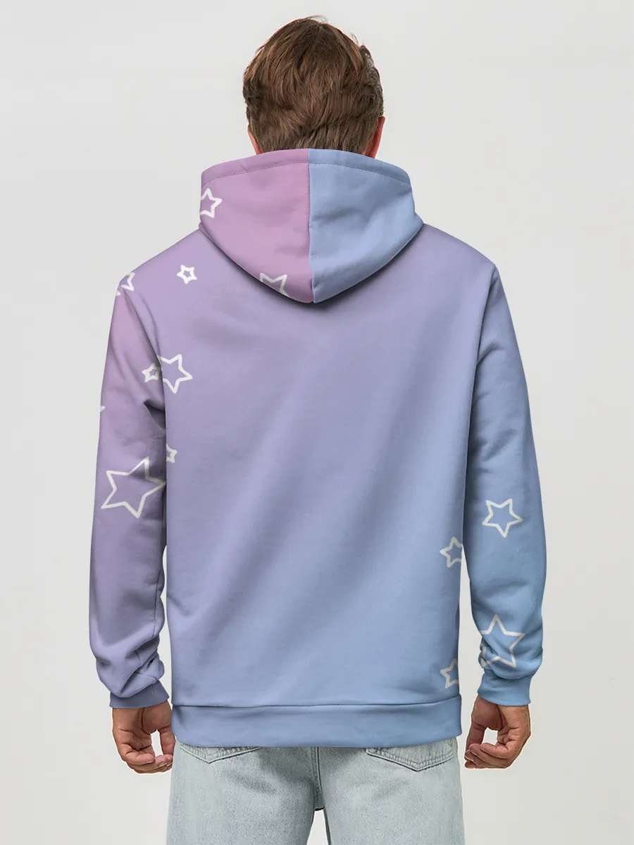 Худи мужской база хлопок / Знак Рак