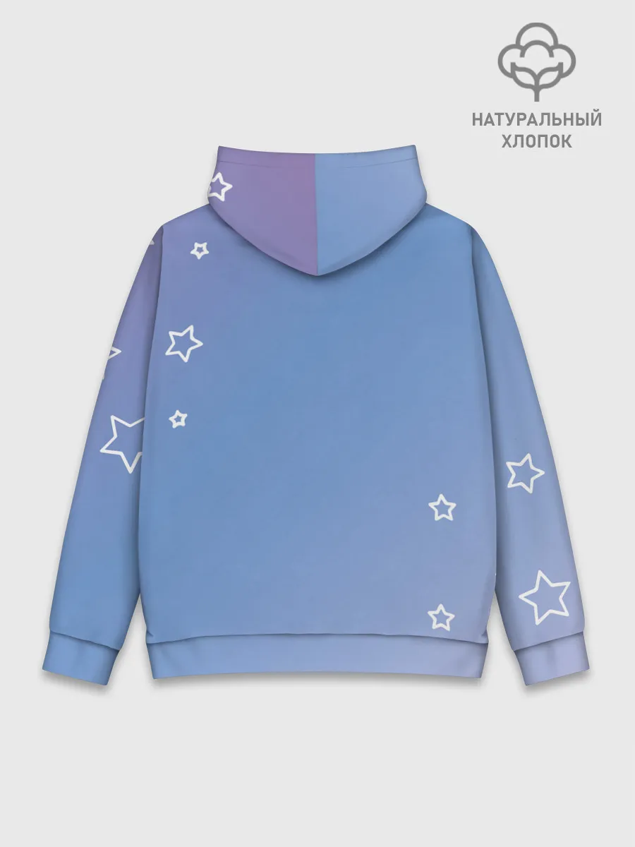 Худи мужской база хлопок / Знак Близнецы