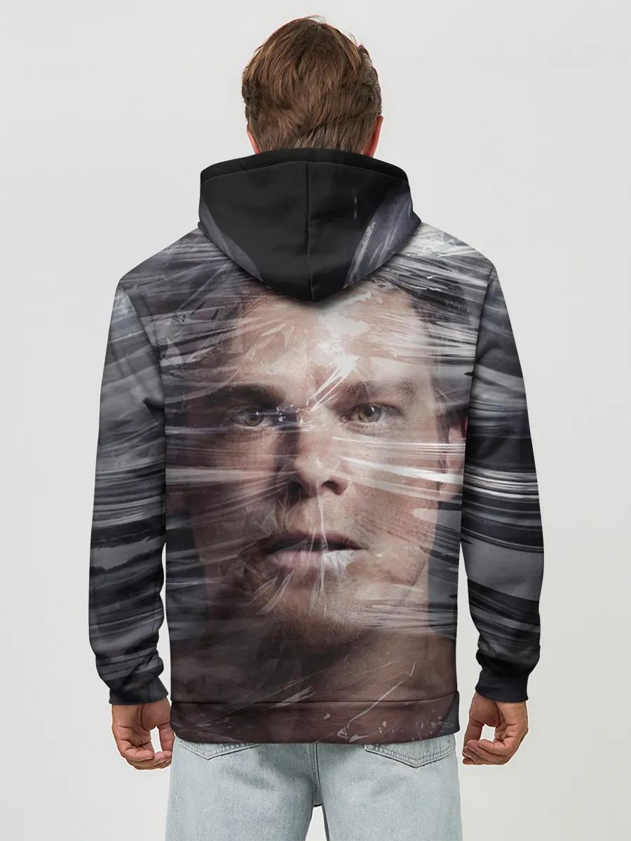 Худи мужской база хлопок / Декстер Морган в пленке