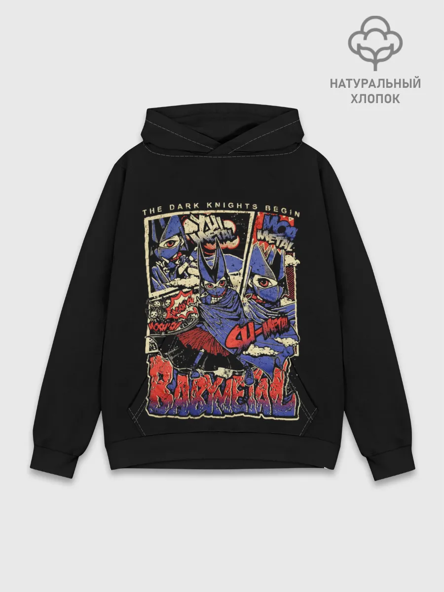 Худи мужской база хлопок / Baby Metal x Bloodborne