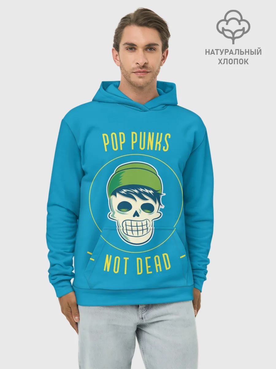 Худи мужской база хлопок / Pop punk fan