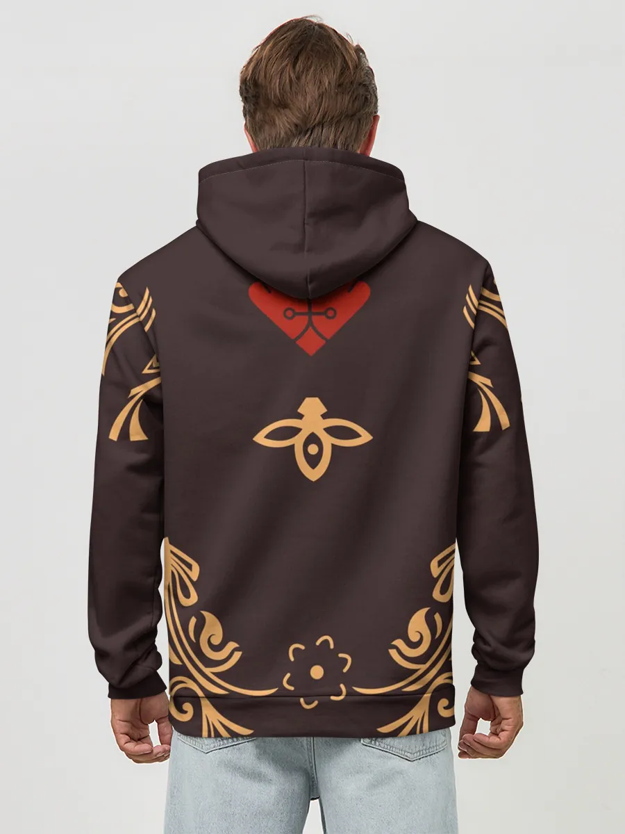 Худи мужской база хлопок / Hu Tao | ГЕНШИН