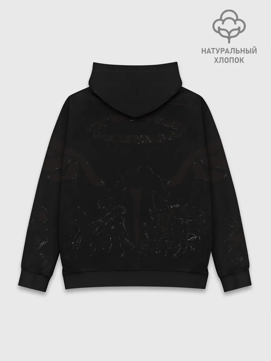 Худи мужской база хлопок / VALHALLA TEAM | Tokyo Revenger