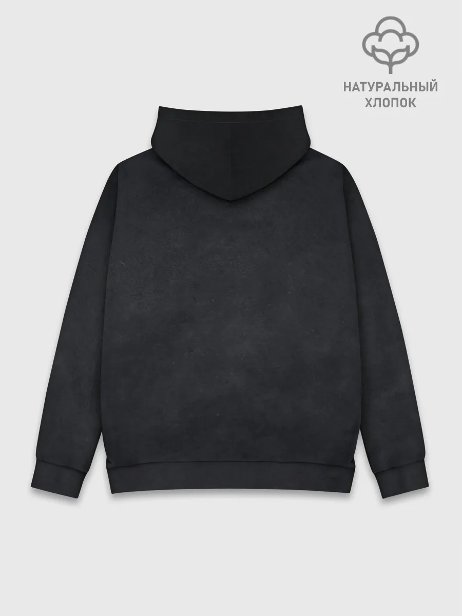 Худи мужской база хлопок / ROBLOX NEON RED