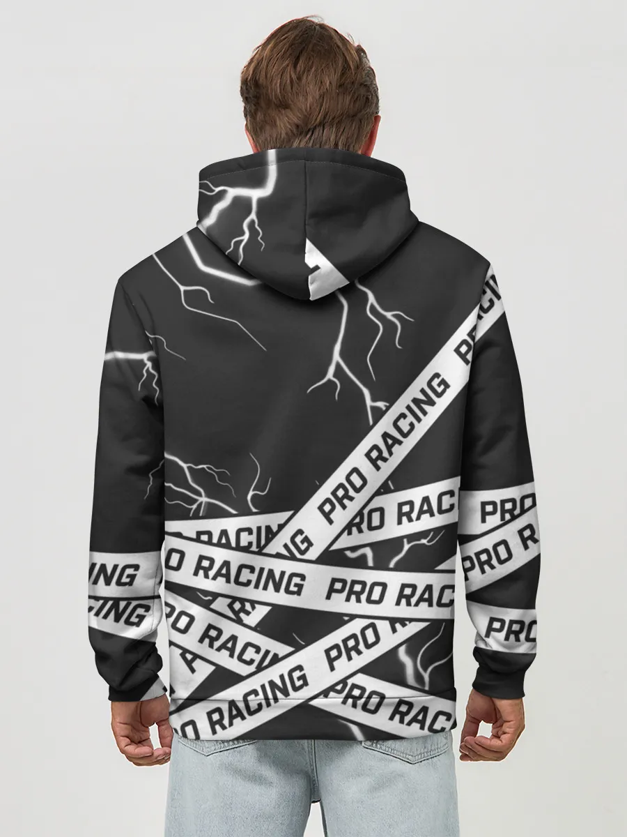 Худи мужской база хлопок / Peugeot - Racing