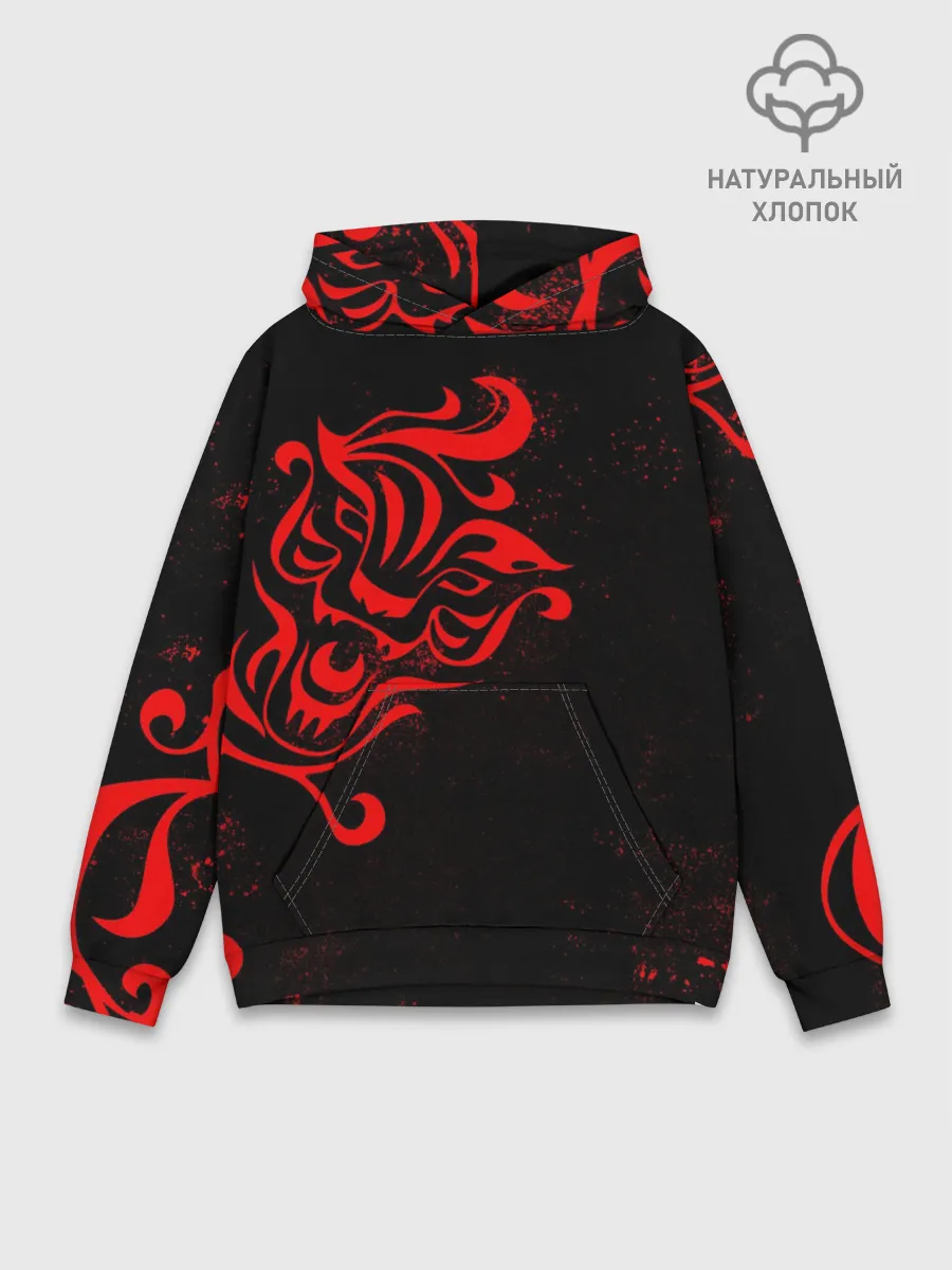 Худи мужской база хлопок / КАЗУТОРА ХАНЕМИЯ | ВАЛЬХАЛЛА