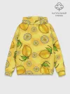 Худи мужской база хлопок / Лимончик