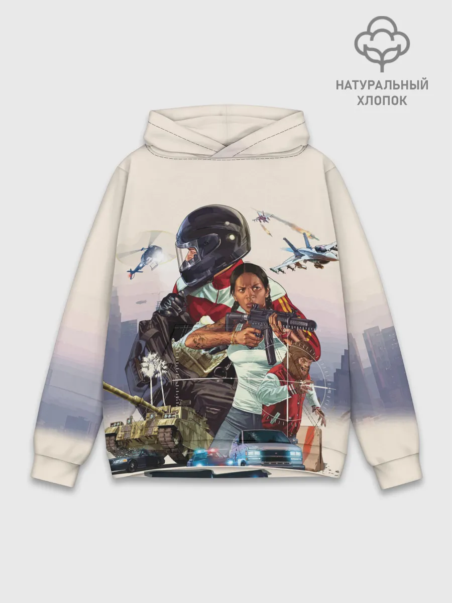 Худи мужской база хлопок / Grand Theft Auto V