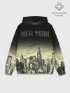 Худи мужской база хлопок / Нью-Йорк