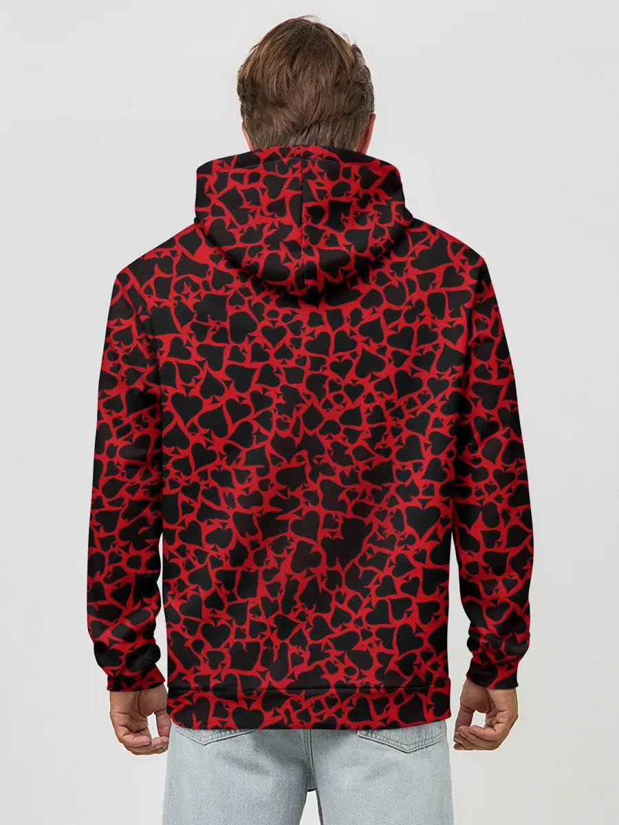 Худи мужской база хлопок / Ace of spades