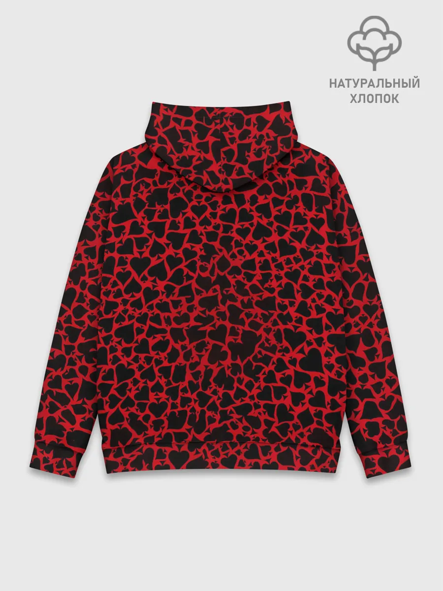 Худи мужской база хлопок / Ace of spades