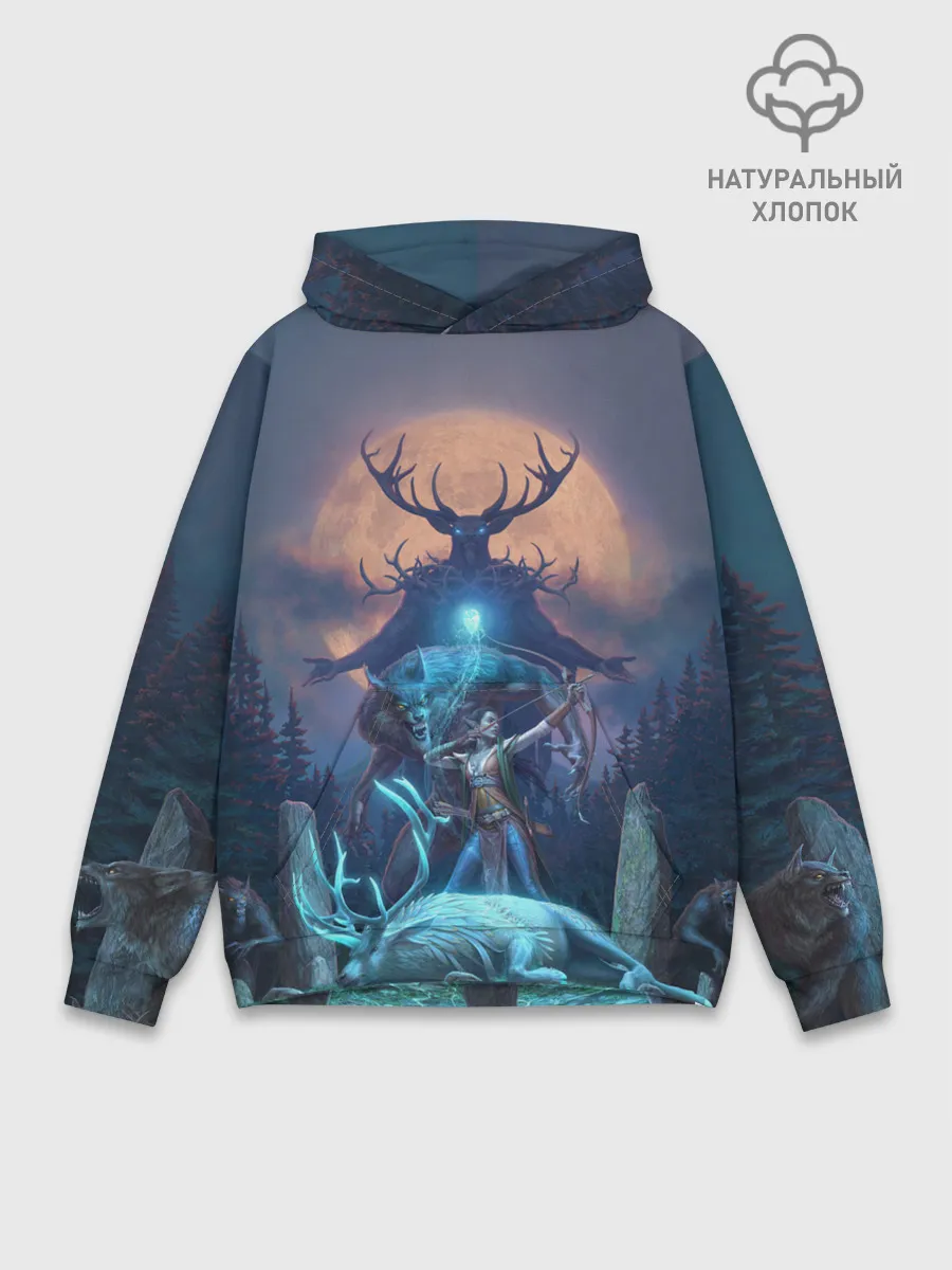 Худи мужской база хлопок / The Elder Scrolls
