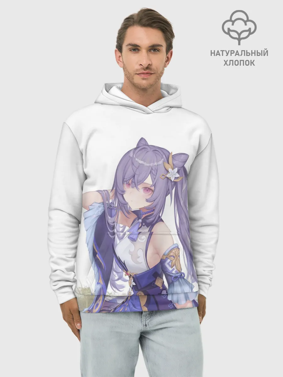 Худи мужской база хлопок / КЭ ЦИН | GENSHIN IMPACT