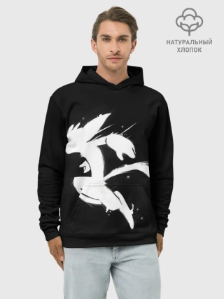 Худи мужской база хлопок / Ori | Дух леса