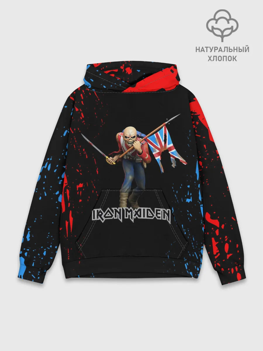 Худи мужской база хлопок / IRON MAIDEN | АЙРОН МЕЙДЕН