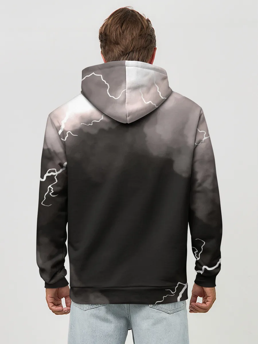 Худи мужской база хлопок / 2B | Nier Automata