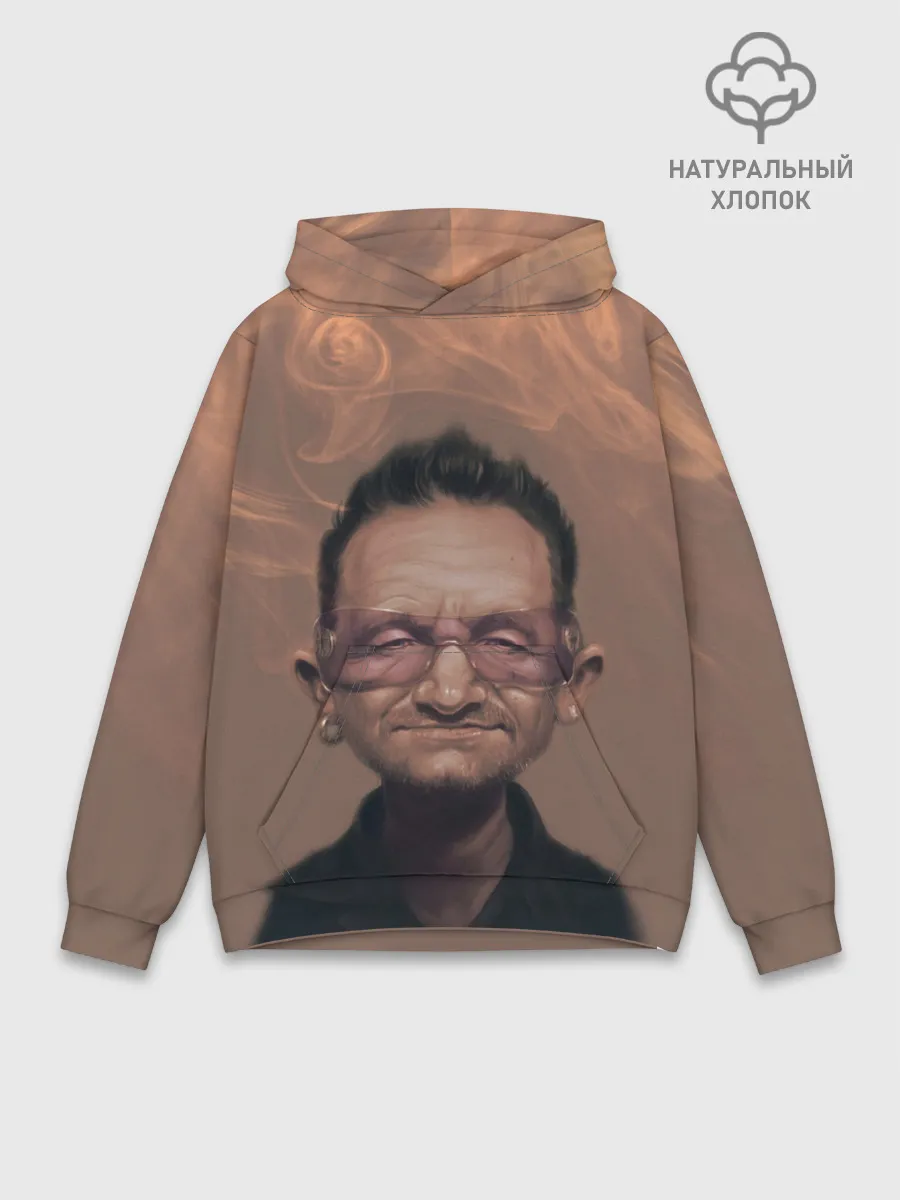 Худи мужской база хлопок / БОНО | U2 | Ю ТУ