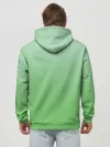 Худи мужской база хлопок / Peacefull green