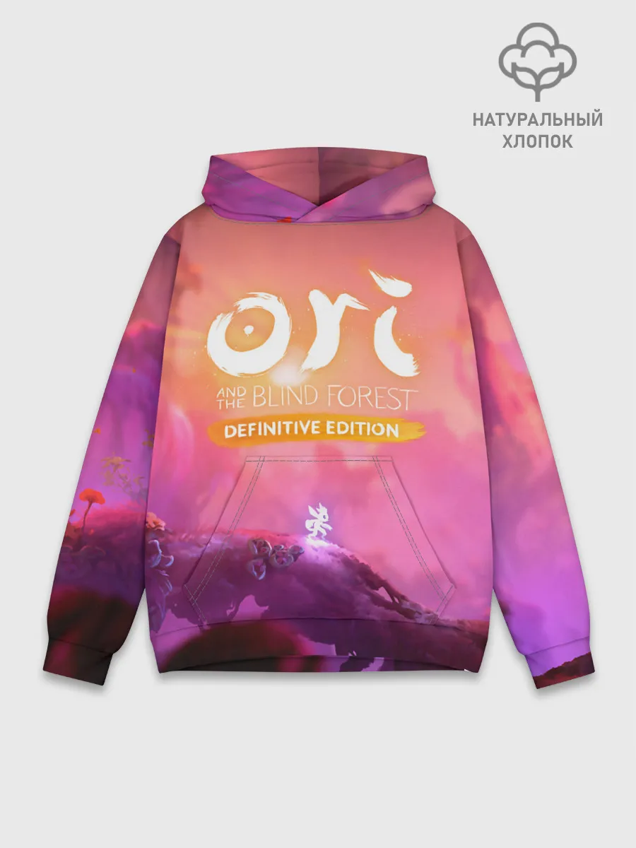 Худи мужской база хлопок / Ori and the Will of the Wisps