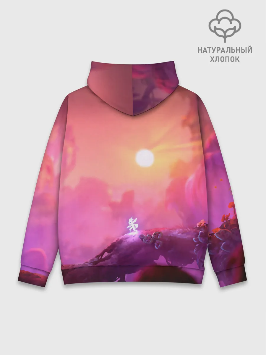 Худи мужской база хлопок / Ori and the Will of the Wisps