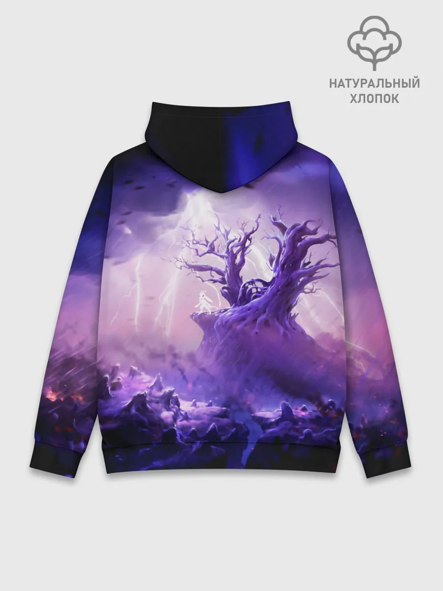 Худи мужской база хлопок / Ori and the Will of the Wisps