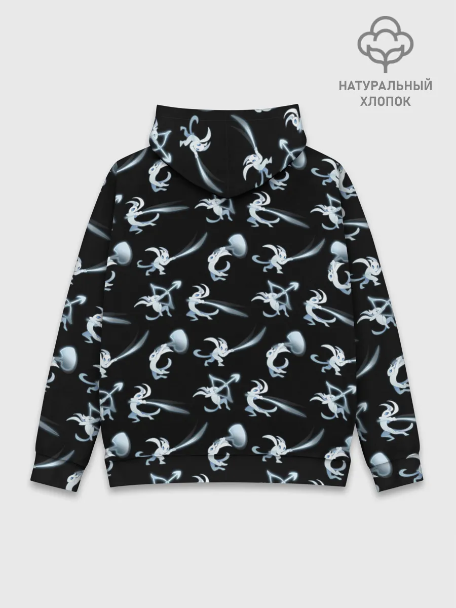 Худи мужской база хлопок / Ори с оружием