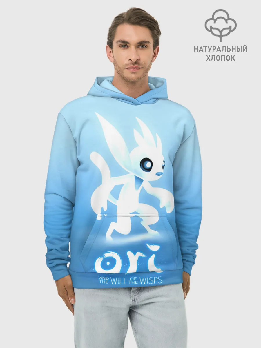 Худи мужской база хлопок / Ori and the Will of the Wisps!