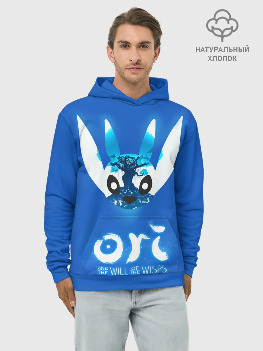 Худи мужской база хлопок / Ori and the Will of the Wisps