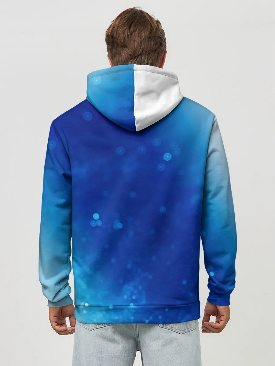 Худи мужской база хлопок / БМВ - Racing