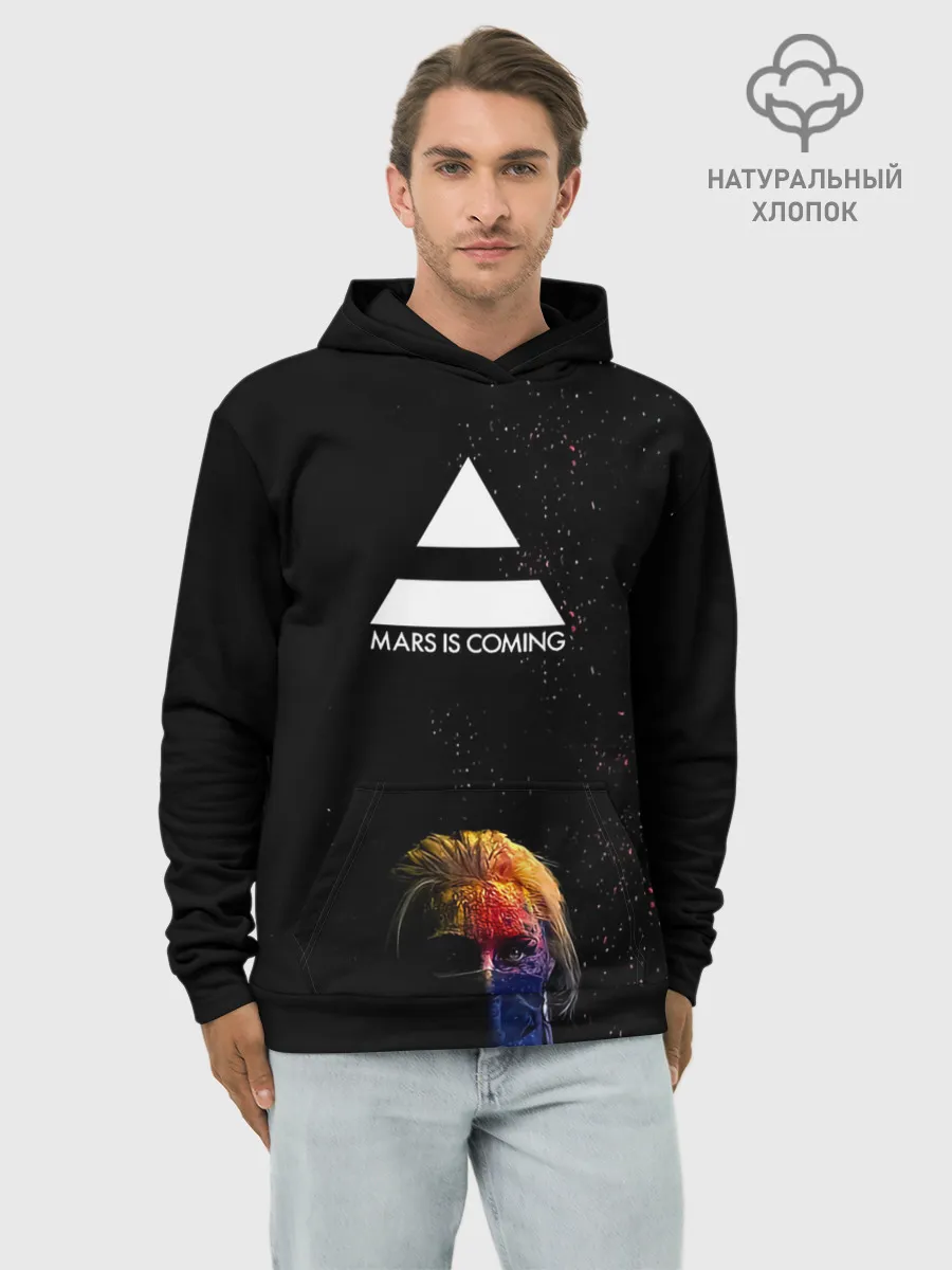 Худи мужской база хлопок / MARS IS COMING 30StM