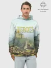 Худи мужской база хлопок / Оплот | Heroes of Might and Magic 3
