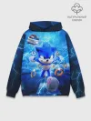 Худи мужской база хлопок / SONIC | СИНИЙ ЁЖ