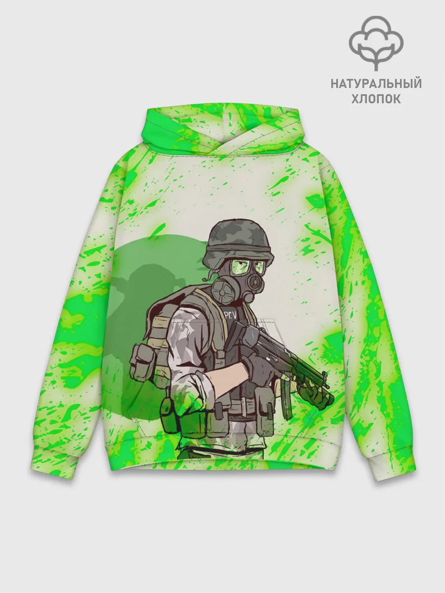 Худи мужской база хлопок / Opposing Force | HL