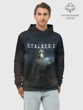 Худи мужской база хлопок / СТАЛКЕР | С.Т.А.Л.К.Е.Р. 2