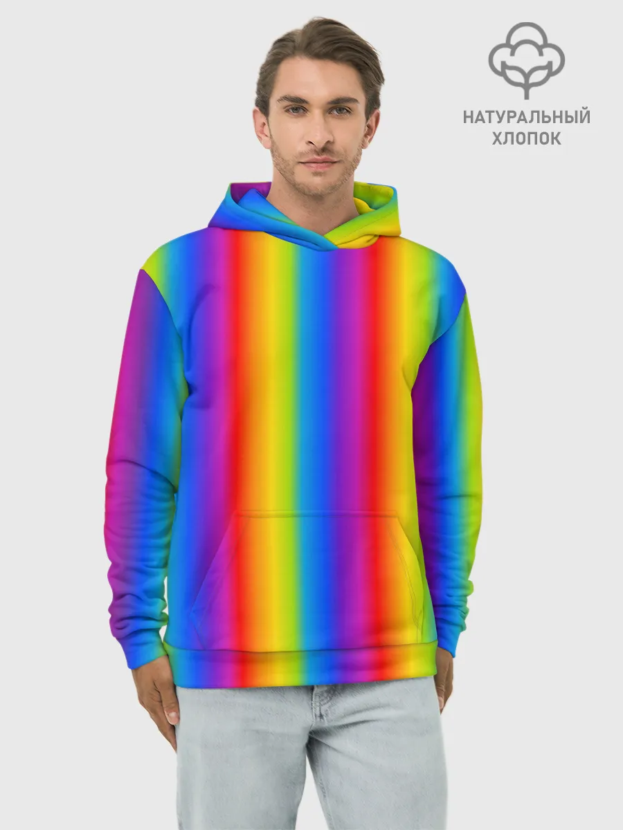 Худи мужской база хлопок / Color gradient