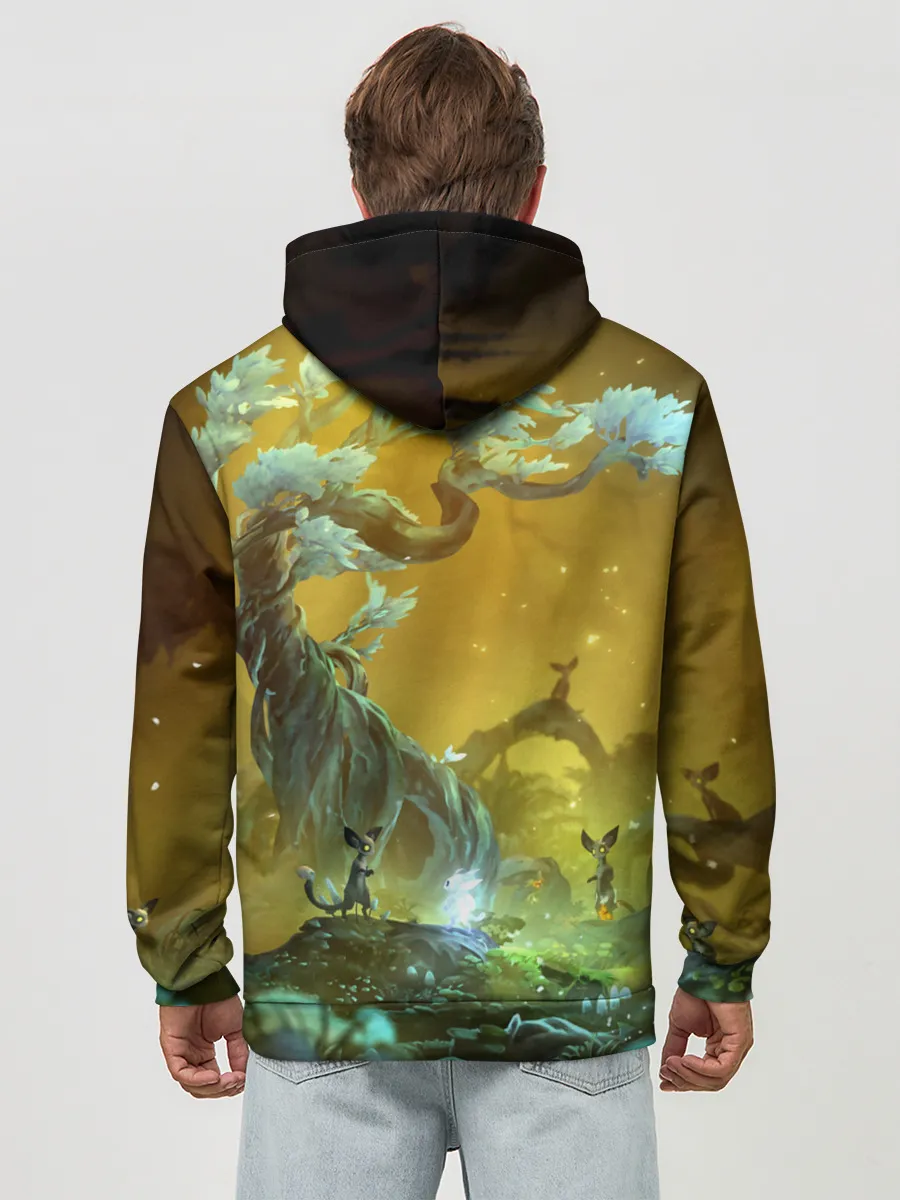 Худи мужской база хлопок / Ori and the Will of the Wisps