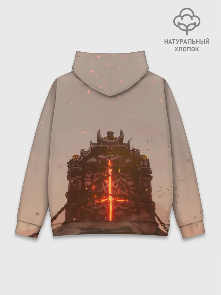 Худи мужской база хлопок / DOOM | ДУМ