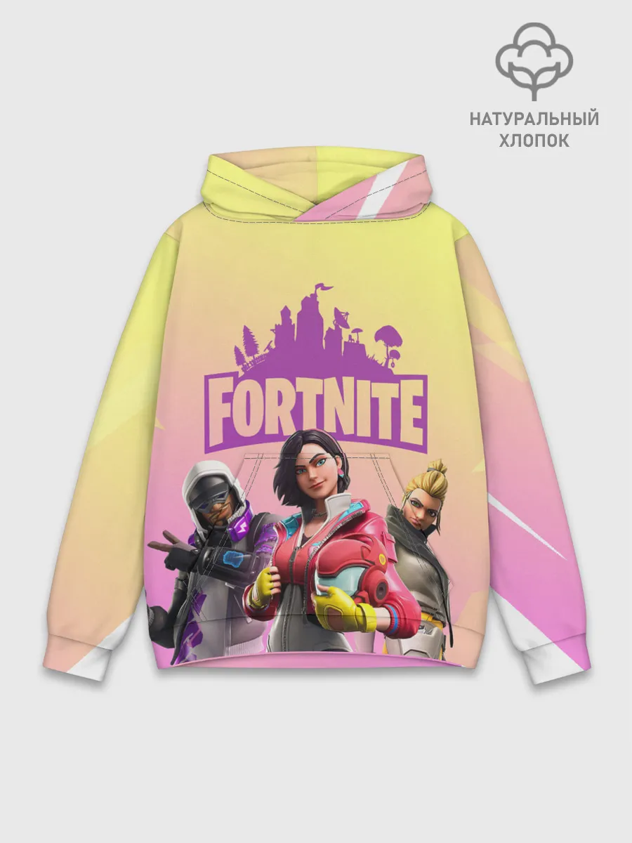 Худи мужской база хлопок / Fortnite Squad